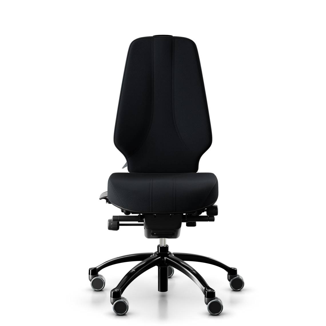 Kontorsstol RH Logic 400 Elite 24/7, Tyg Black (Select SC60999), Nackstöd Nej, Armstöd Nej, Fotkryss Svart