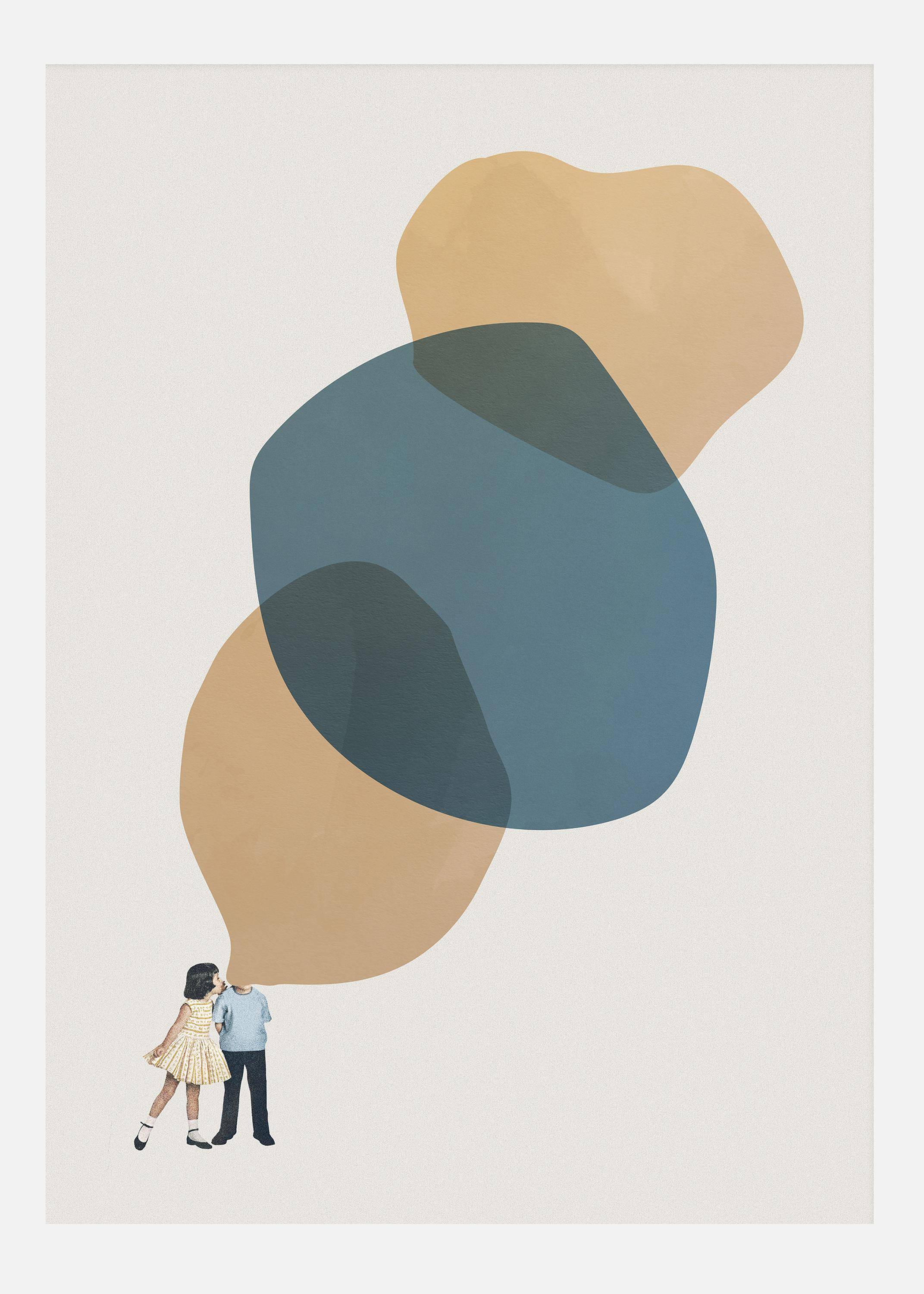 A Thousand Stories To Tell You Canvastavla (100x140 cm)
