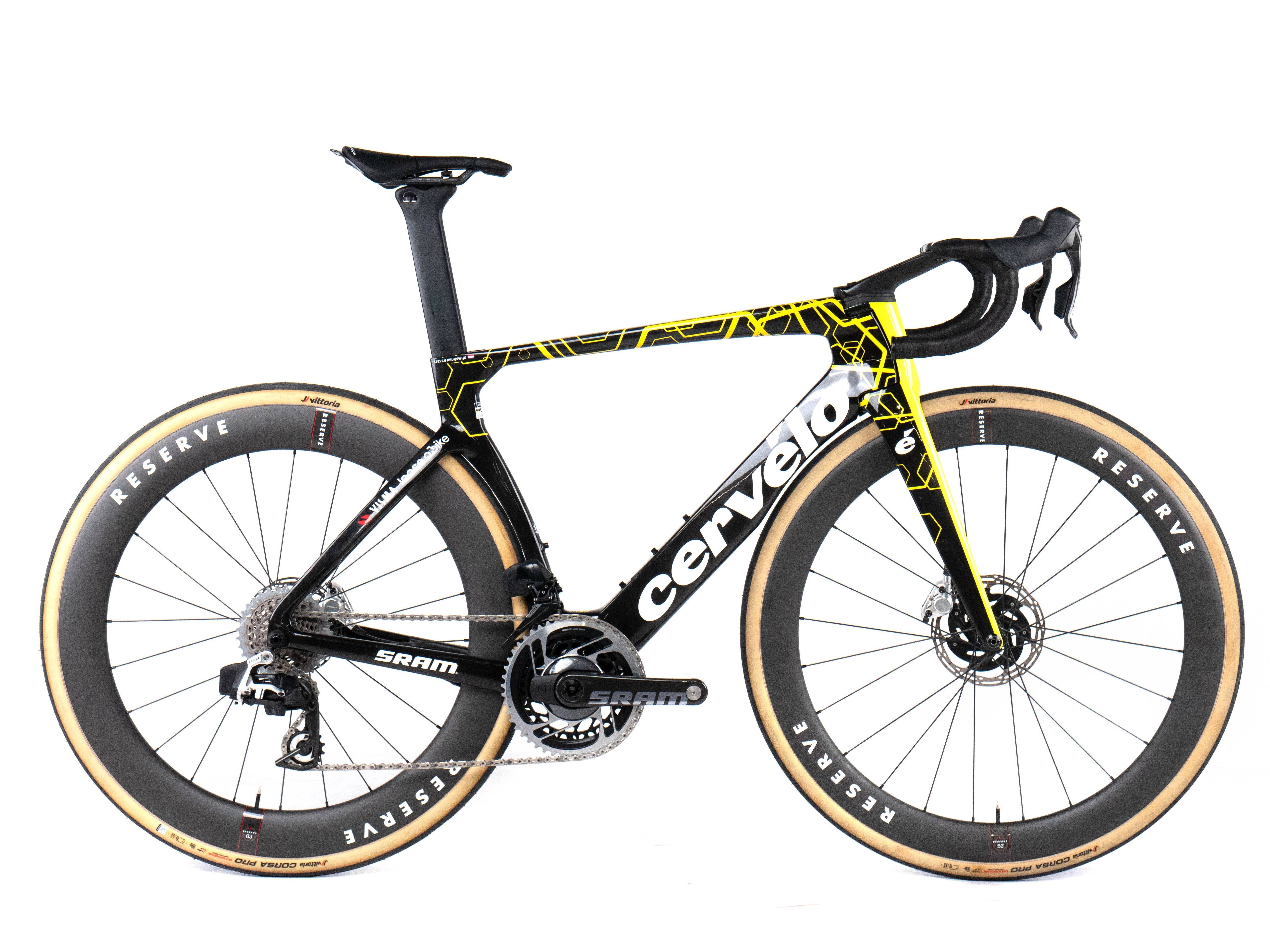Cervelo S5 2025 Bart Lemmen Visma Lease a Bike SRAM Red AXS E1 2x12sp - Bikeroom / 54 / Visma Lease a Bike (54)
