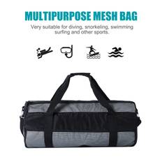 Snorkel Bag Dive Gear Bag Foldable Mesh Design Easy to Carry for Diving Snorkeling Surfing PVC gul