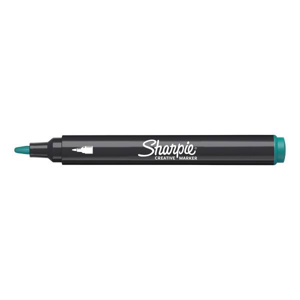 Akrylpenna rund spets | Sharpie Creative | grön