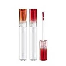 Youthful Charm Lipstick and Lip Gloss - Conveniently Portable Shades for School, Commuting, Dates, Travel, and Shopping(3 milk salt tea jelly)