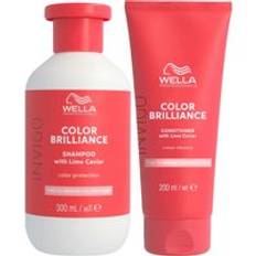 Wella Professionals Care Invigo Color Brilliance Colour Protection Shampoo & Conditioner for Fine Medium Hair 300ml