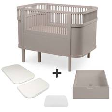 Sebra Sengen - Klassisk - Baby & Jr. - Jetty Beige - Bundle 3