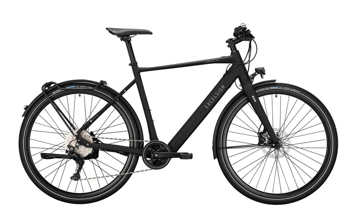 Excelsior herre el cykel skjult batteri 350 wh 19,6 kg 48 Cm