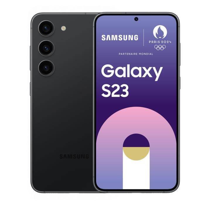 Samsung Galaxy S23 5 8GB RAM+128GB/256GB Smartphone eSIM+SIM Olåst Svart violett