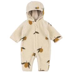 Konges Sløjd Fleeceoverall - Jody - Mån Grand Citron Sage - Konges Sløjd - 1 år (80) - Fleeceoverall