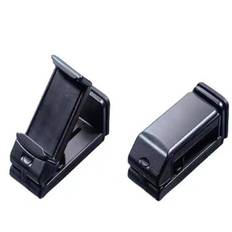 2pcs Phone Holder Stand, Foldable Portable Travel Stand, Adjustable & Rotatable Car Phone Holder Mobile Phone Holder Phone Holder Car Phone Holder For - Black - one-size