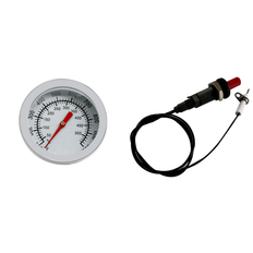 Weber Q3000 / Q3200 Gnisttænder og Termometer til Grill Låg Pakke