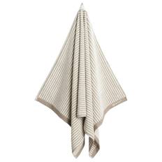Gant Home - Stripe Handduk 70x140 Cm - Taupe Beige