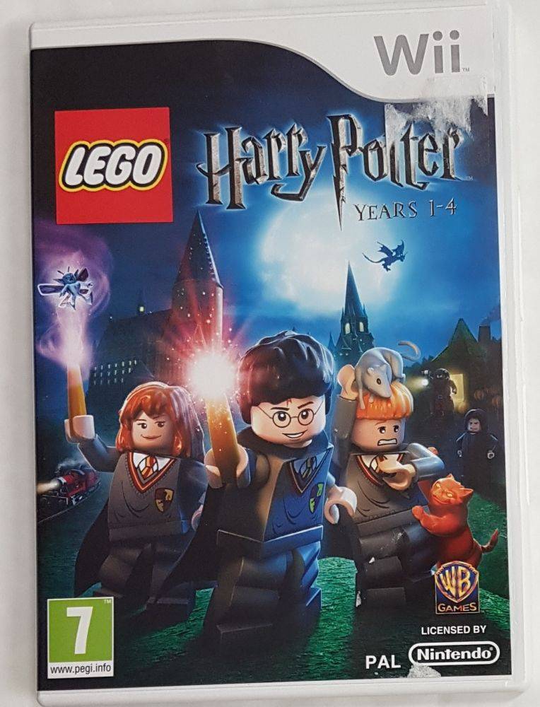 Wii Lego Harry Potter Years 1-4 (utan bok)