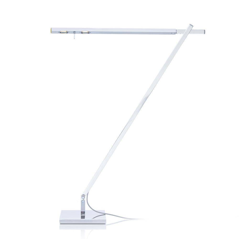 Squadrone gulvlampe BYOK - Sort børstet aluminium