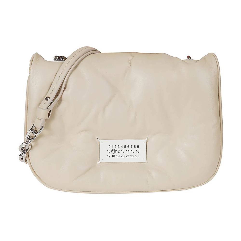 Maison Margiela Skuldertaske - Tasker - Dame - Beige - ONE SIZE - Uld