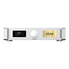 SABAJ A30a Vollverstärker 200W x 2 Leistung mit Einer Reihe von Audioeingängen. Leistungsverstärker mit 32bit/768kHz Unterstützung, LDAC/aptX-HD/AAC/SBC, 200W x 2 Power mit Fernbedienung.