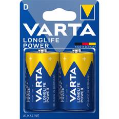 VARTA VARTA Longlife Power D batteri SCAND, 2-pack