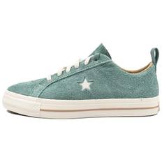 Converse One Star Pro Vintage Suede Low Algae Coast Unisex Sneakers Green Egret A02947C 35