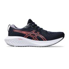 ASICS Gel-Excite 10 Neutral Running Shoe Women - Dark Blue, Coral, Size 7 - dark_blue