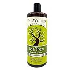 Dr. Woods Naturals tea tree sheasmör tvål 946 ml