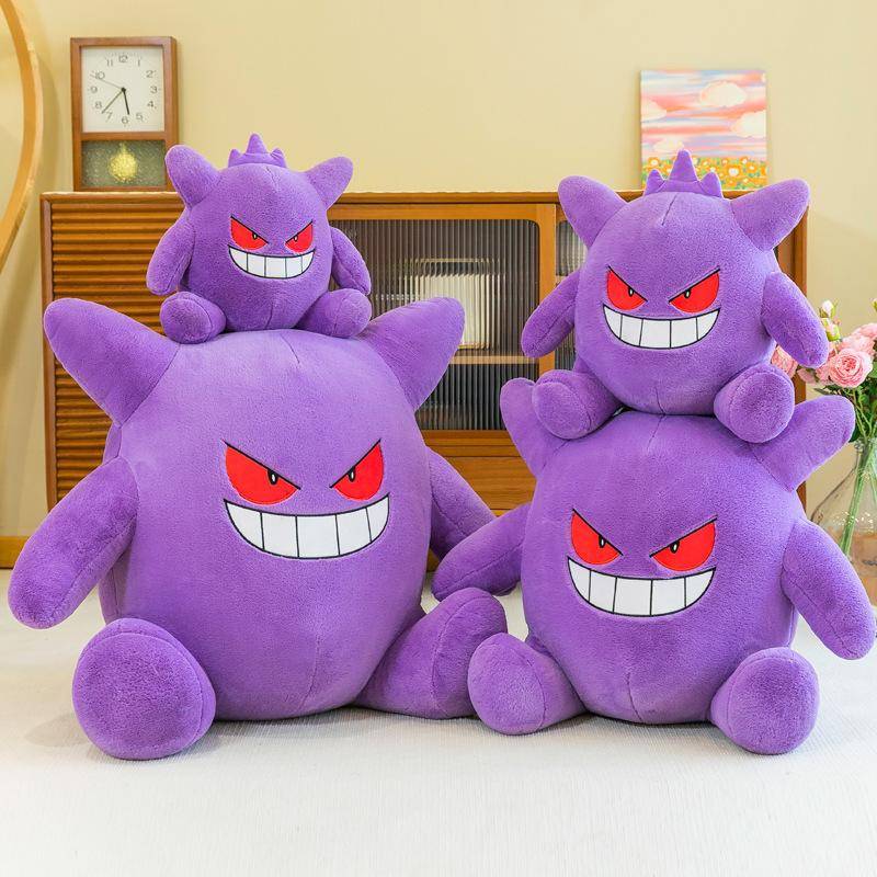 35-65cm Gengar Gosedjur Pokemon Gosedjur Anime Gosedjur Docka Kawaii Gengar Hänge Klämma Mjukt Gosedjur Docka Gåva till Barn