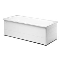 Badkar Med Helfront Gustavsberg Vit 157X70 Cm