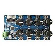 PpAaJK Felsökningskort Futaba SG90 Servos Etc Center Return Meter Multifunktionell Bärbar 8-Vägs Servo Controller Hållbar