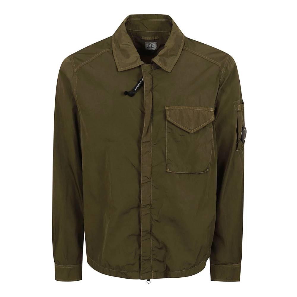 C.P. Company Chrome-R Zipped Lens Overshirt - Jakker - Herre - Grøn - S -