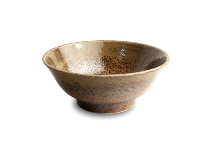 Ramen skål Ø21 cm brun stentøj - Service - Asiatisk og japansk porcelæn