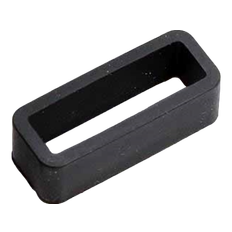 Garmin Vivofit 3/JR/JR 2 Remholder - Gummistrop 16mm Sort