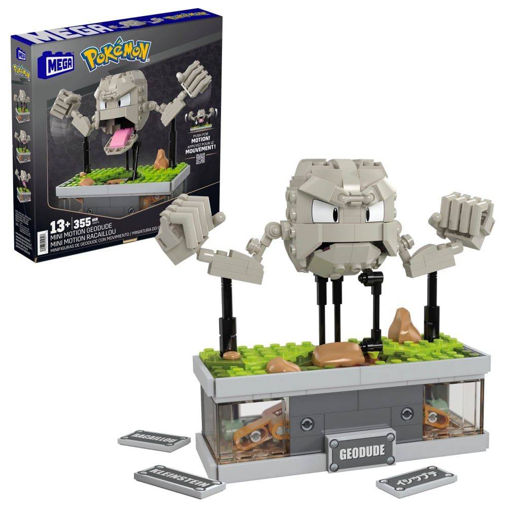 Mega Pokémon Mini Motion Geodude Mega Bloks Pokemon Construx HWR79