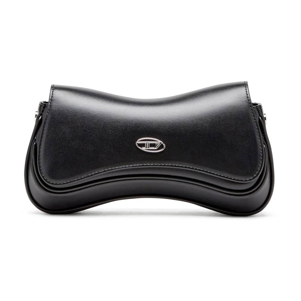 Diesel Play Skuldertaske - Tasker - Dame - Sort - ONE SIZE - Uld