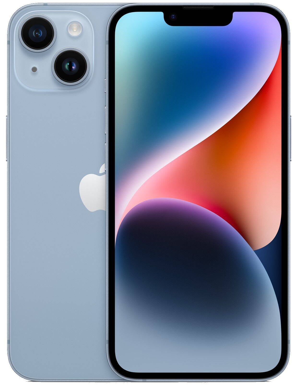 iPhone 14 | 128 GB | Dual-SIM (2 x Nano-SIM) | blå