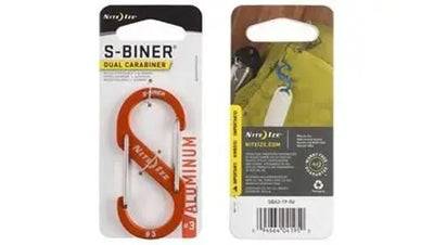 Nite Ize S-Biner Aluminium Dual Carabiner #3 – Orange