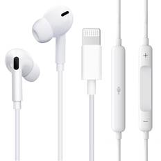 Eikokiwa Wired Earphones for iPhone Deep Bass with Volume HiFi Sound Earphones with Comfortable to Small and Suitable for Compatible with iPhone [MFi vit