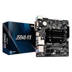 ASRock J5040-ITX - Motherboard - Mini-ITX - Intel Pentium Silver J5040 - USB 3.2 Gen 1 - Gigabit LAN - Onboard-Grafik - HD Audio (8-Kanal)