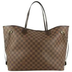 Louis Vuitton Vintage, Pre-owned, Dam, Brun, ONE Size, Förägda Canvas louis-vuitton-väskor