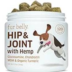 Hip and Joint Supplement for Dogs - Glucosamine for Dogs Soft Chews 120 ct - Glucosamine Chondroitin for Dogs with MSM, Hemp, Turmeric & Omega 3 - Dog Pain Relief