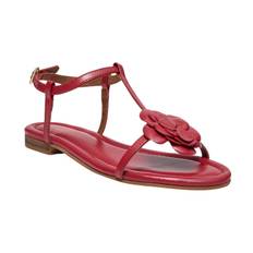 Billi Bi Sandal A8704 Kvinde Red Nappa 79 Flade Sandaler Str 39 - hos Magasin