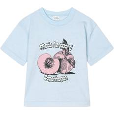 Mads Nørgaard - Copenhagen Dry Single Tristi Tee Stl. 16 fepojkar Kortärmade T-shirts Från Magasin - Blå (16)