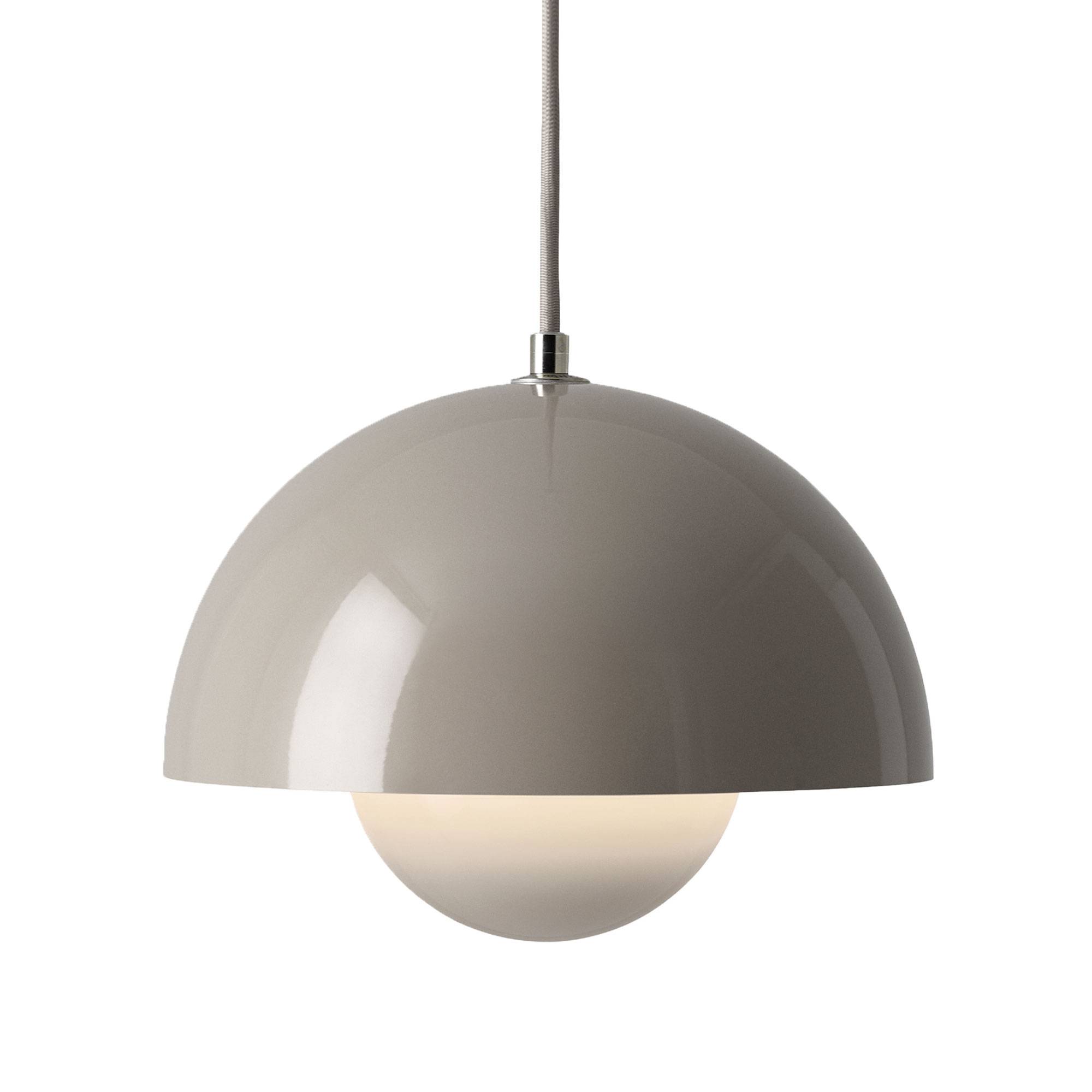 Flowerpot VP10 Pendel, Ø16 cm, af Verner Panton Grey Beige.