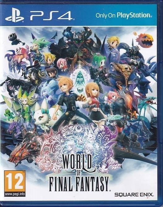 World of Final Fantasy - PS4 (B Grade) (Genbrug).