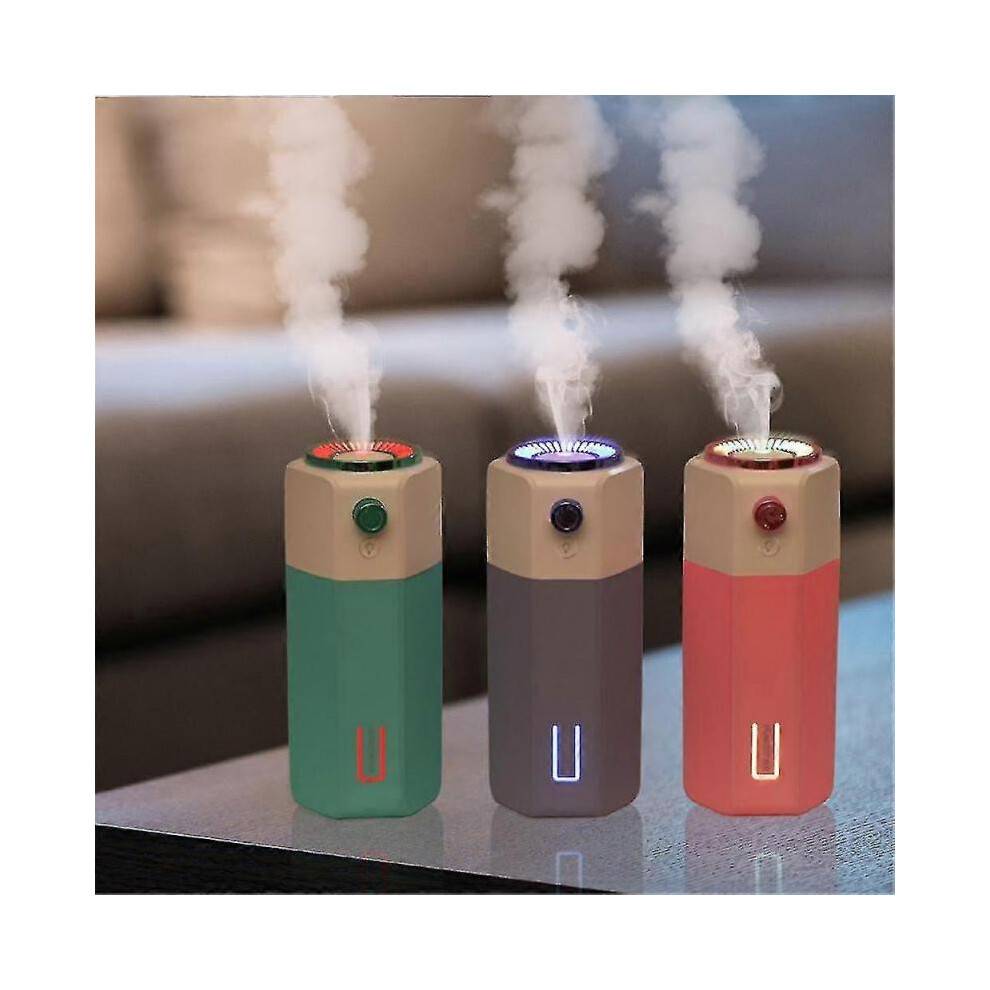 (green) USB car humidifier rotation to adjust the size of the mist water replenishment instrument desktop desktop purifier