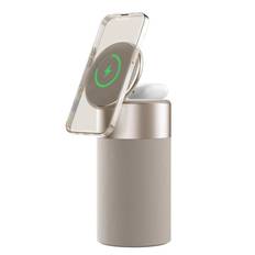 Wireless Charging BT Speaker with Night Light Multifunctional Wireless Charger LED Night Lamp Phone