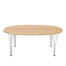 Bruno Mathsson - Mi 314 Supercirkel - Ek - Höjd: 72 cm - Spiseborde - Bruno Mathsson - Træ farvet - Træ