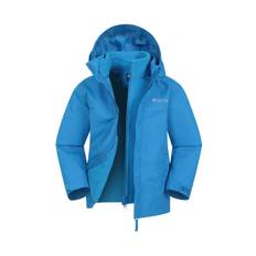 Mountain Warehouse Mountain Warehouse Blue Fell Kids 3 In 1 Water Resistant Jacket