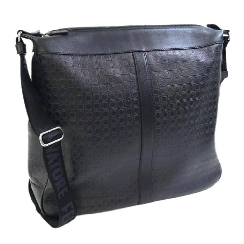 Salvatore Ferragamo Pre-owned - Pre-owned Axelremsväska Vintage - Herr - ONE Size - Läder
