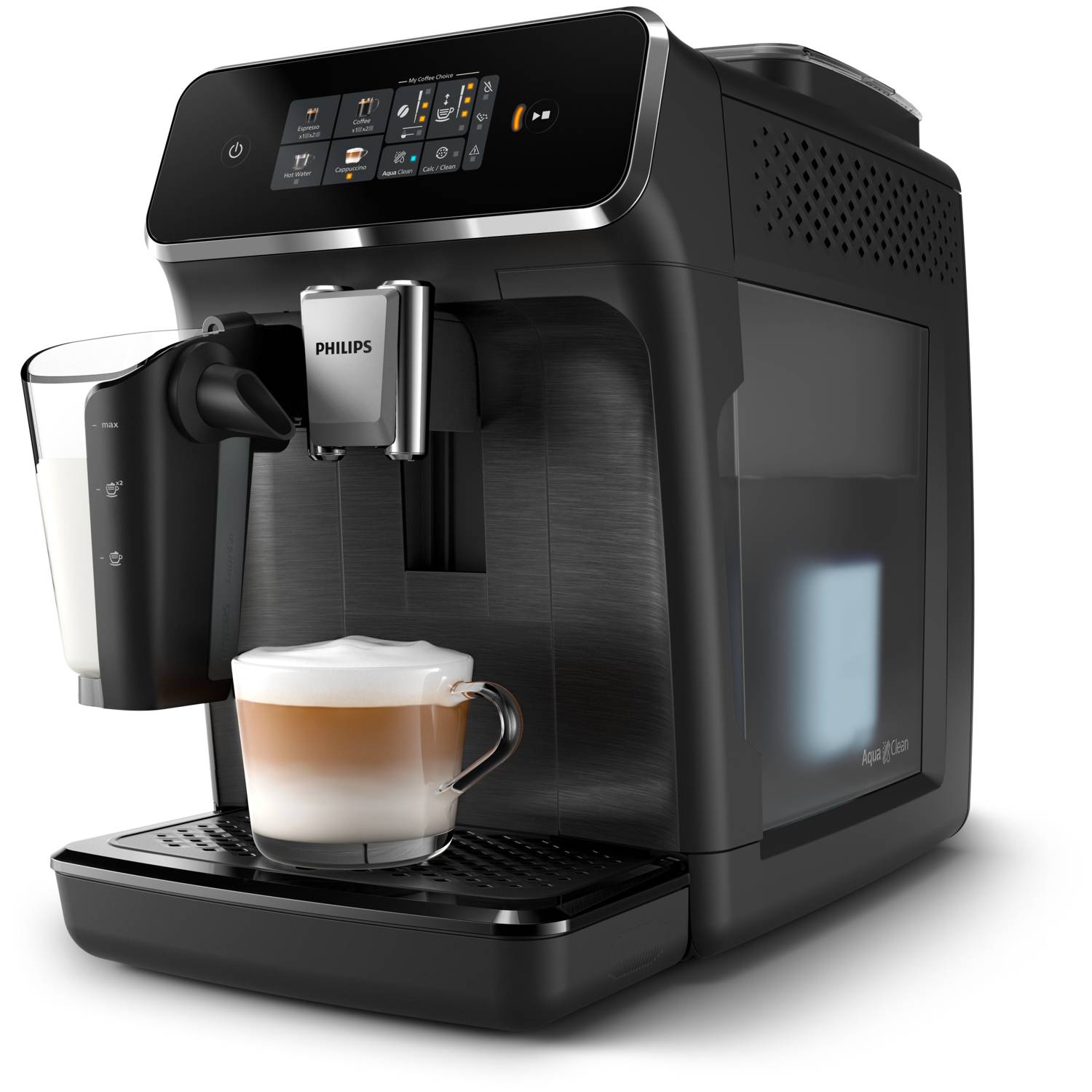 Philips Series 2300 LatteGo EP2330/10. Bønne Til Kop Kaffemaskine. Sort.