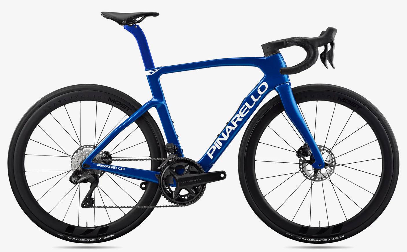 Pinarello F7 2024 - Shimano Ultegra Di2 2x12sp - MOST Ultrafast 45 DB - 008 / 54.5 / h212-victoria blue shiny