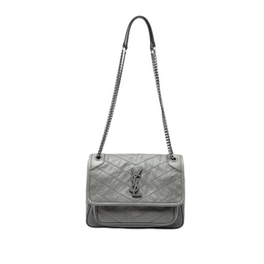 Yves Saint Laurent Vintage - Pre-owned Niki Axelväska Vintage - Dam - ONE Size - Läder