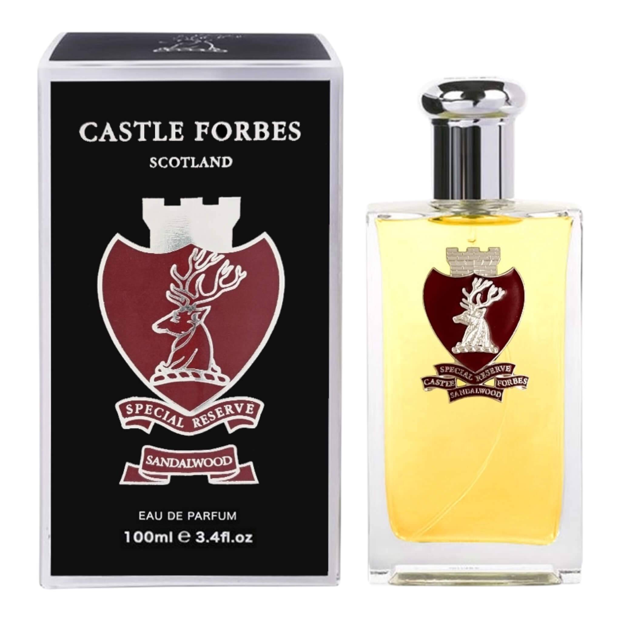 Castle Forbes Eau de Parfum, Sandalwood, 100 ml.
