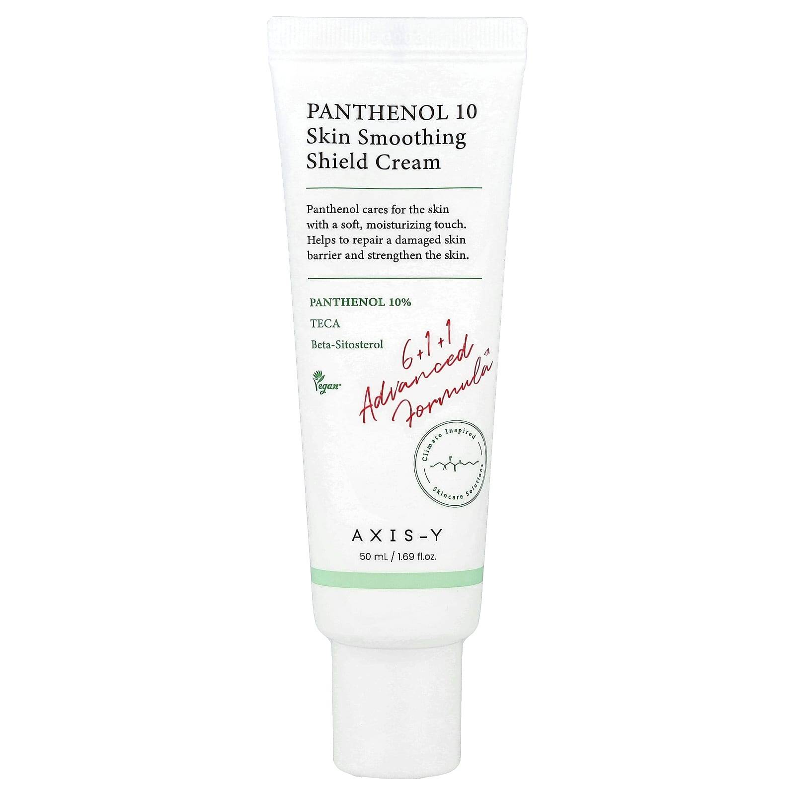 Axis-Y, Panthenol 10 Hudutjämnande Skyddskräm, 50ml (1,69 fl oz)